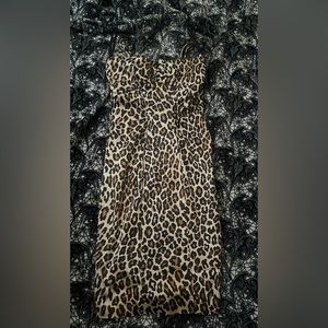 Y2K Cheetah print dress